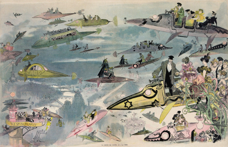 Illustration for article titled The Future Of Transportation Used To Look So Much More Sensational